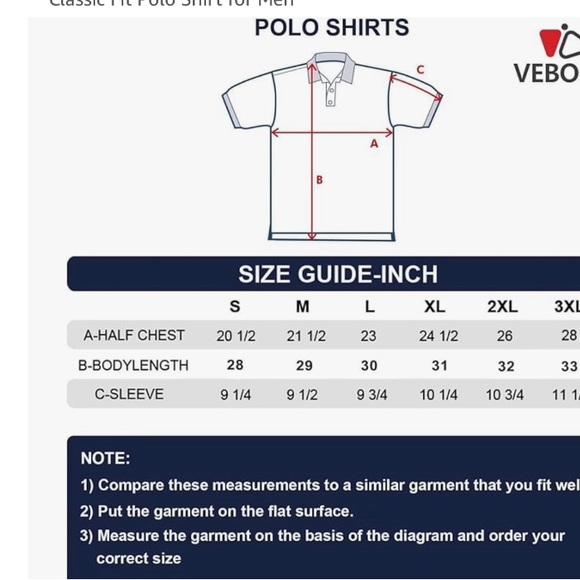 Men's Pique Polo Shirts Short Sleeve Cotton Blend Solid Casual Classic Fit Polo - Picture 6 of 6